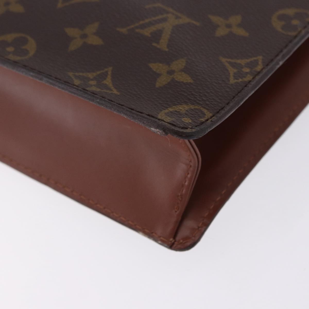 LOUIS VUITTON Monogram Monceau26 Hand Bag 2way M51187 LV Auth 197452A