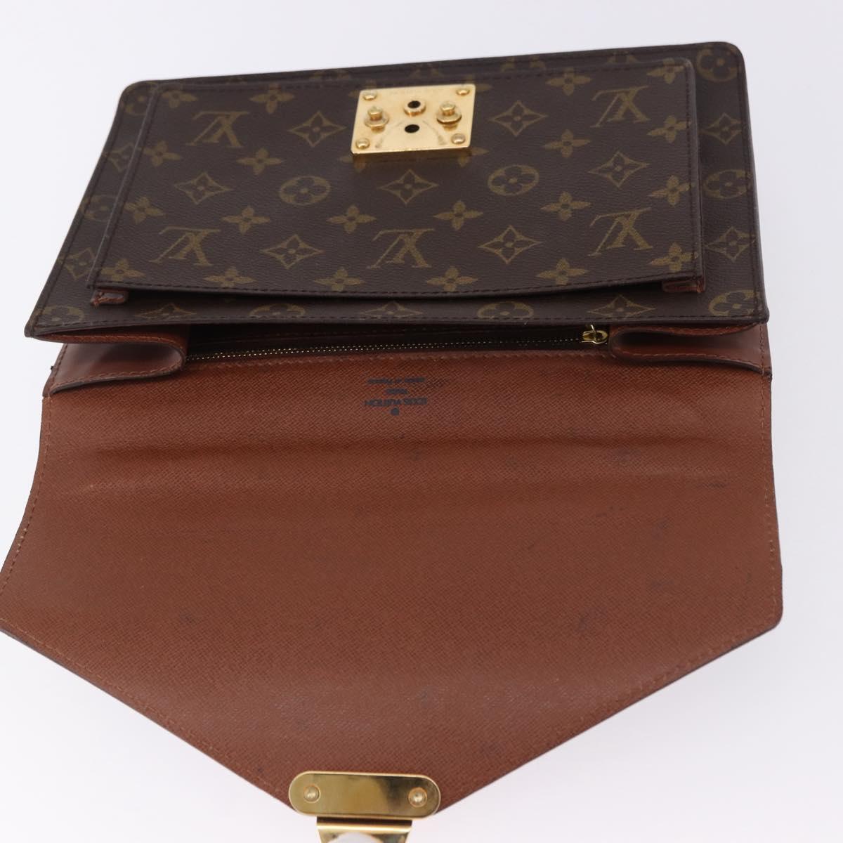 LOUIS VUITTON Monogram Monceau26 Hand Bag 2way M51187 LV Auth 197452A
