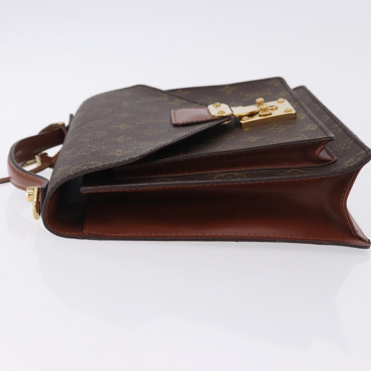 LOUIS VUITTON Monogram Monceau26 Hand Bag 2way M51187 LV Auth 197452A