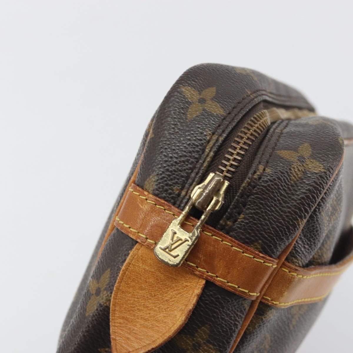 LOUIS VUITTON Monogram Compiegne 28 Clutch Bag M51845 LV Auth 197454
