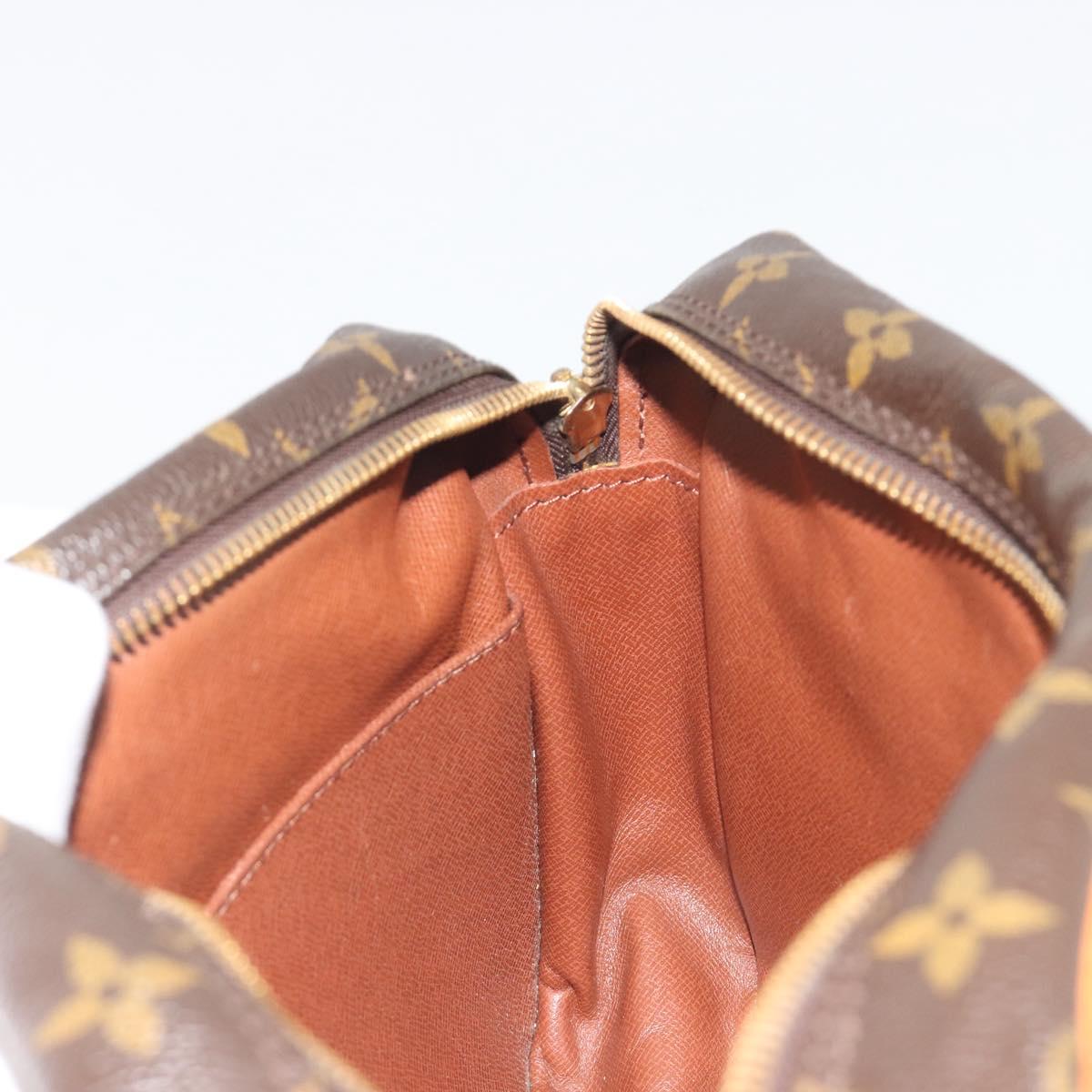 LOUIS VUITTON Monogram Compiegne 28 Clutch Bag M51845 LV Auth 197454