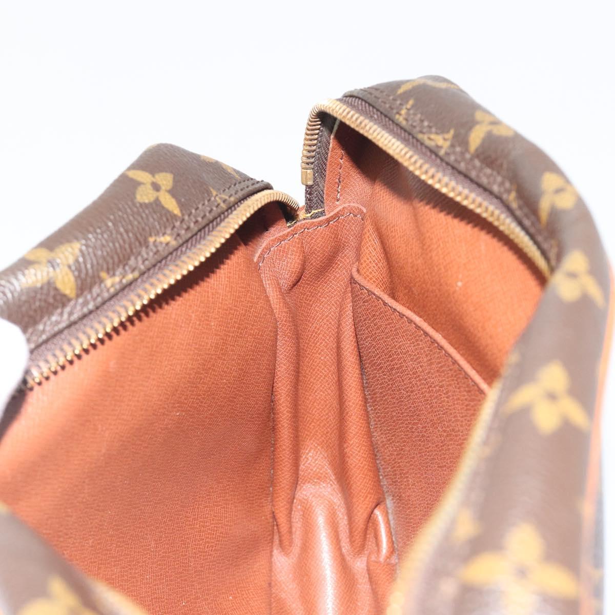 LOUIS VUITTON Monogram Compiegne 28 Clutch Bag M51845 LV Auth 197454