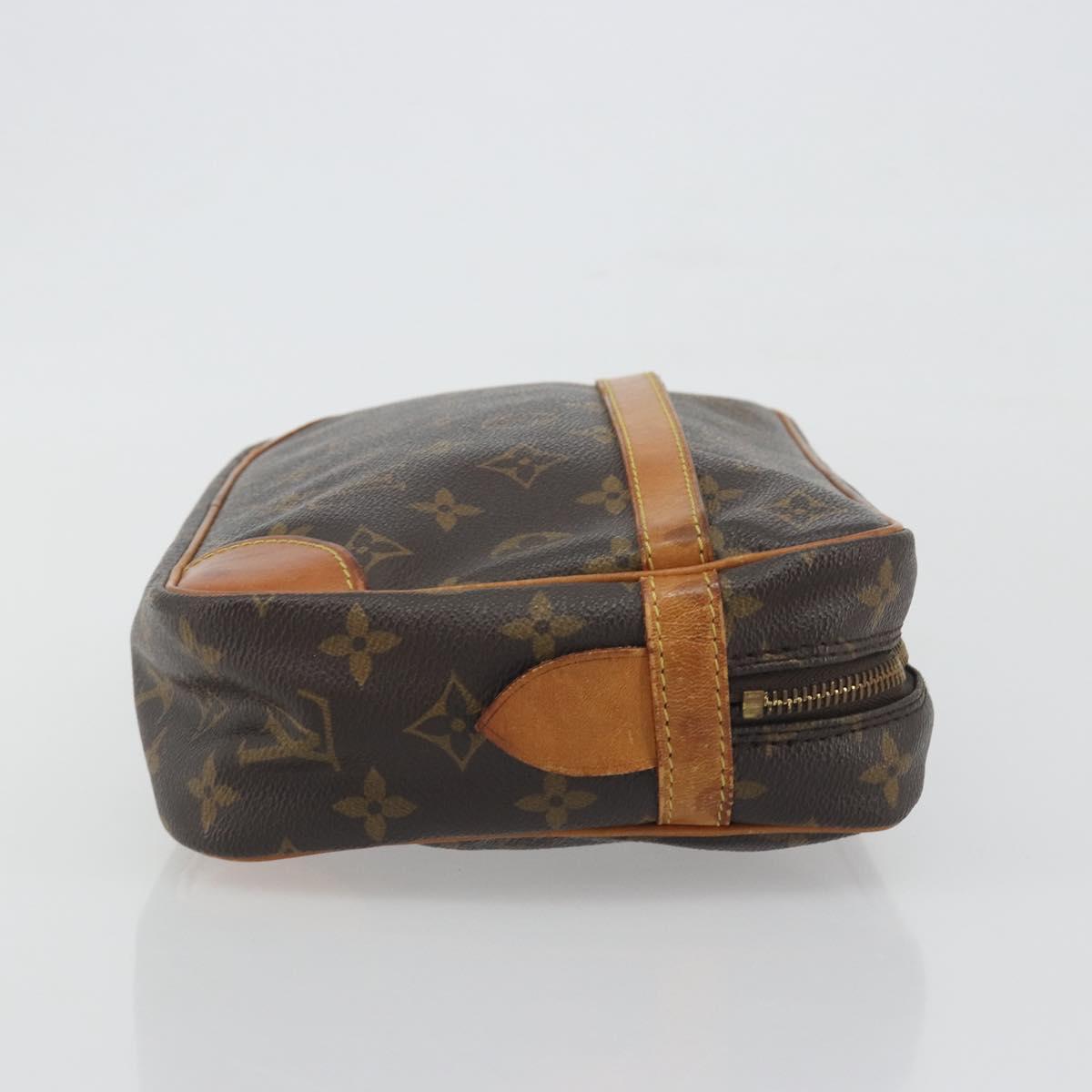 LOUIS VUITTON Monogram Compiegne 28 Clutch Bag M51845 LV Auth 197454