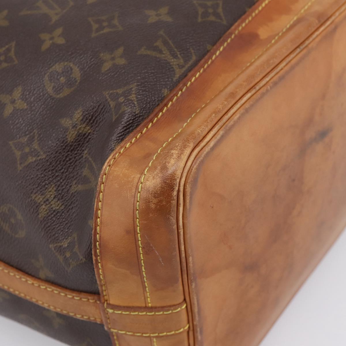 LOUIS VUITTON Monogram Noe Shoulder Bag M42224 LV Auth 197457