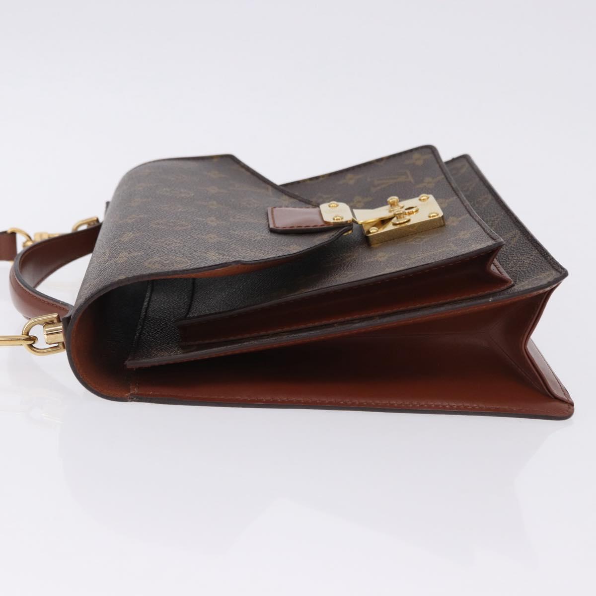 LOUIS VUITTON Monogram Monceau28 Hand Bag M51185 LV Auth 197459A