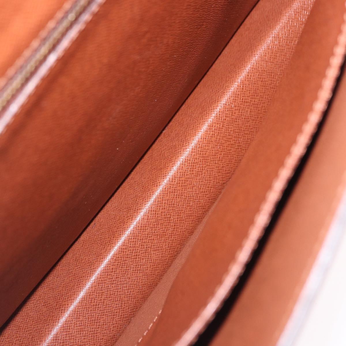 LOUIS VUITTON Monogram Porte Documents Bandouliere Bag M53338 LV Auth 197463A