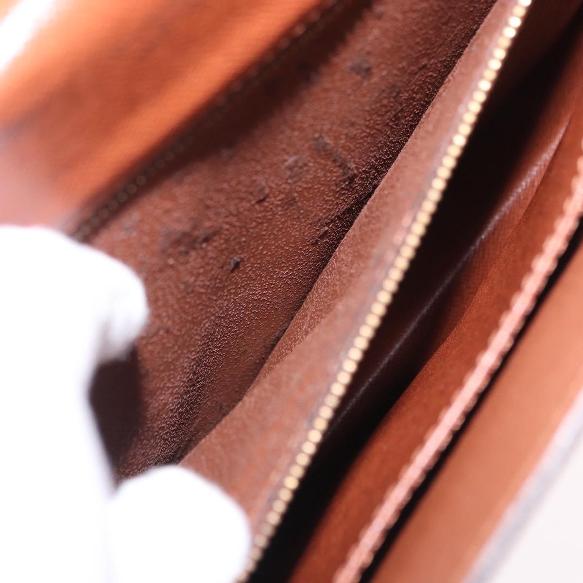 LOUIS VUITTON Monogram Porte Documents Bandouliere Bag M53338 LV Auth 197463A