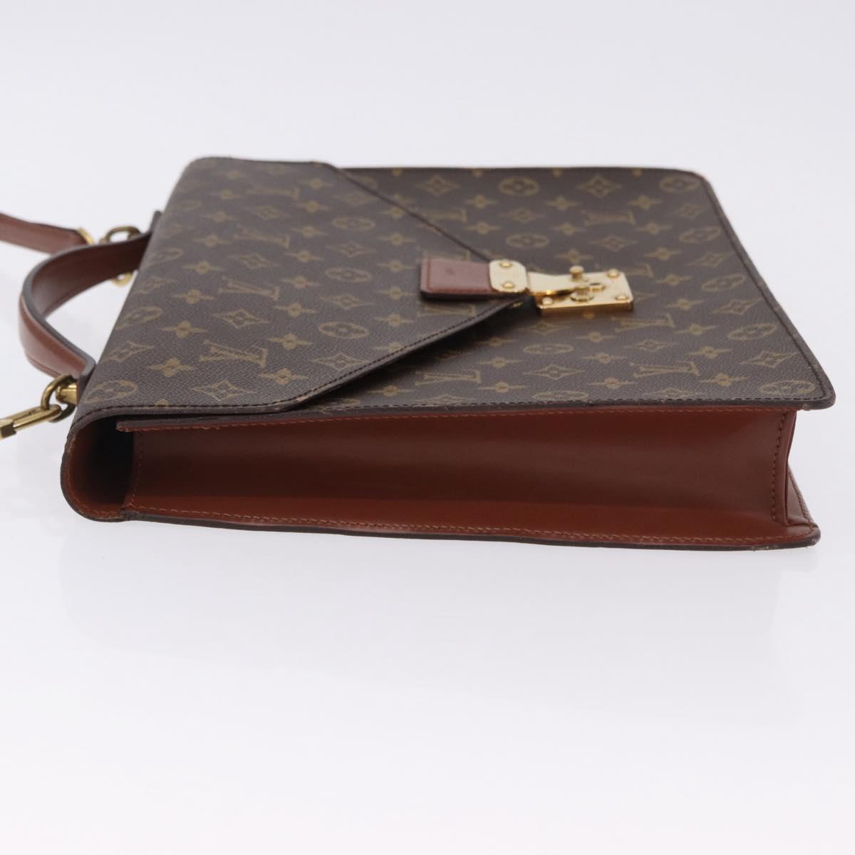 LOUIS VUITTON Monogram Porte Documents Bandouliere Bag M53338 LV Auth 197463A