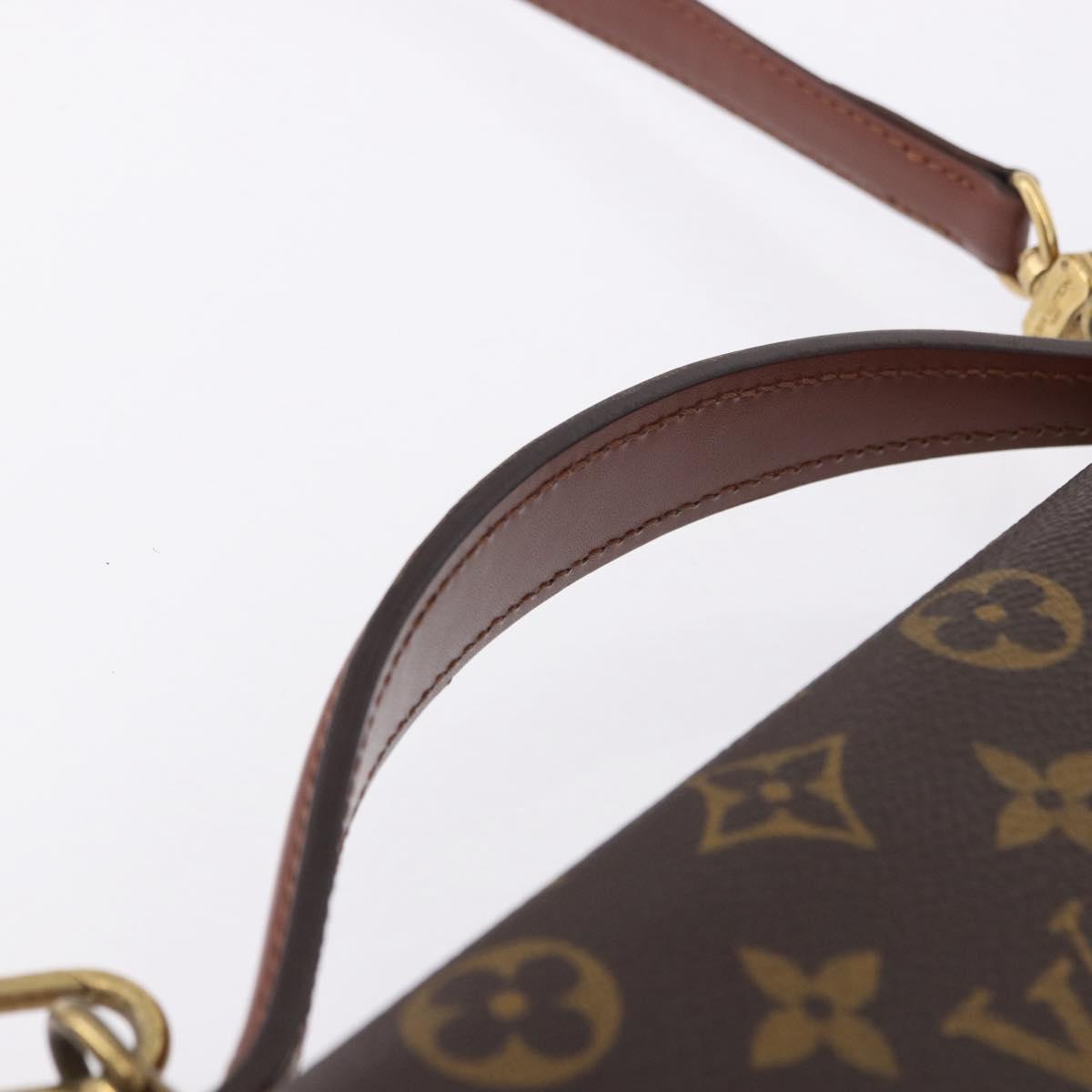 LOUIS VUITTON Monogram Porte Documents Bandouliere Bag M53338 LV Auth 197463A