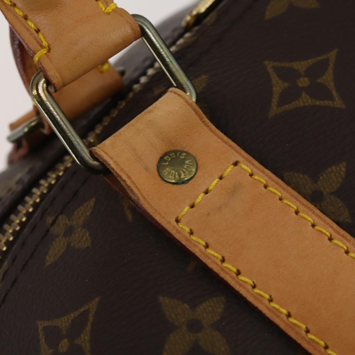 LOUIS VUITTON Monogram Keepall 60 Boston Bag M41422 LV Auth 197464A