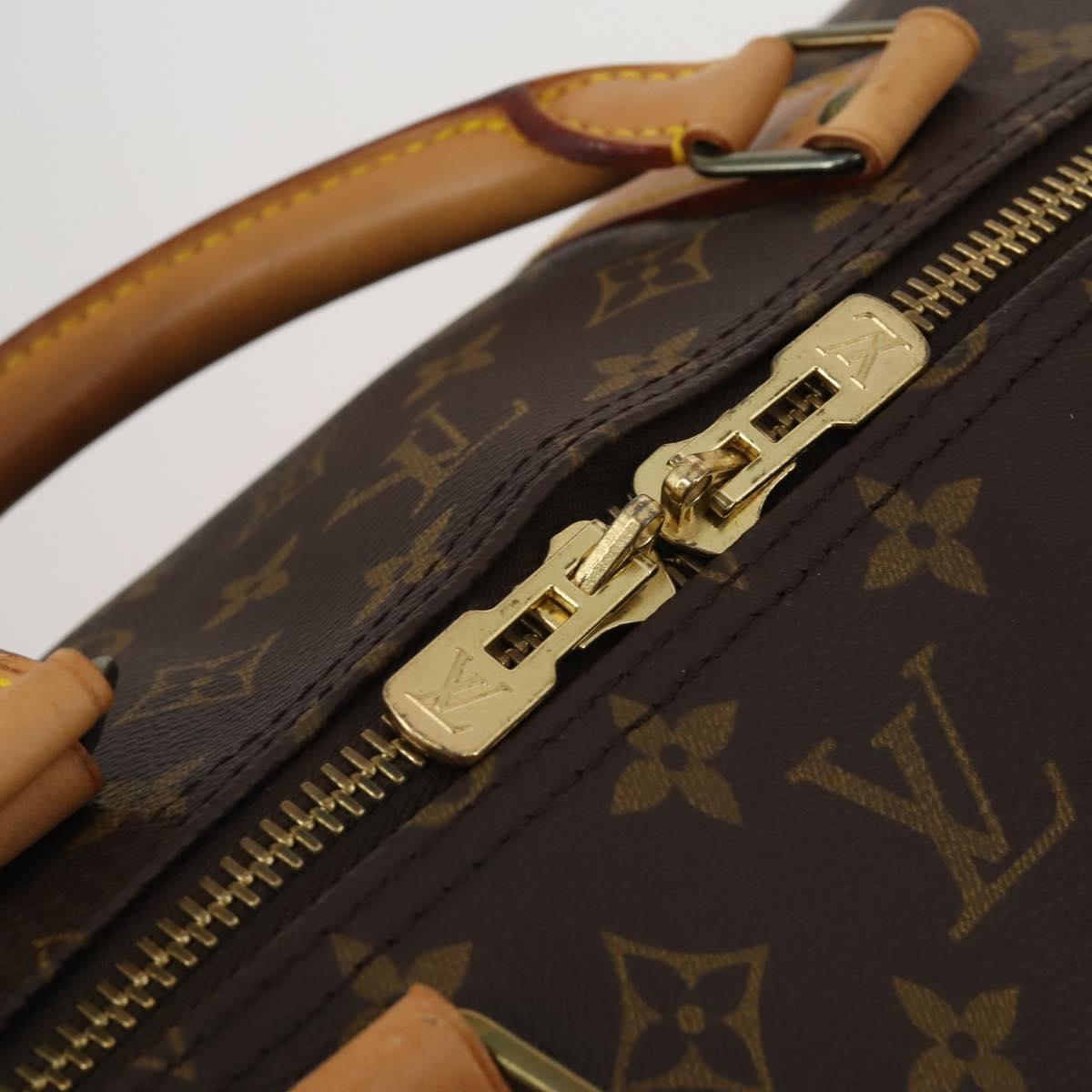 LOUIS VUITTON Monogram Keepall 60 Boston Bag M41422 LV Auth 197464A