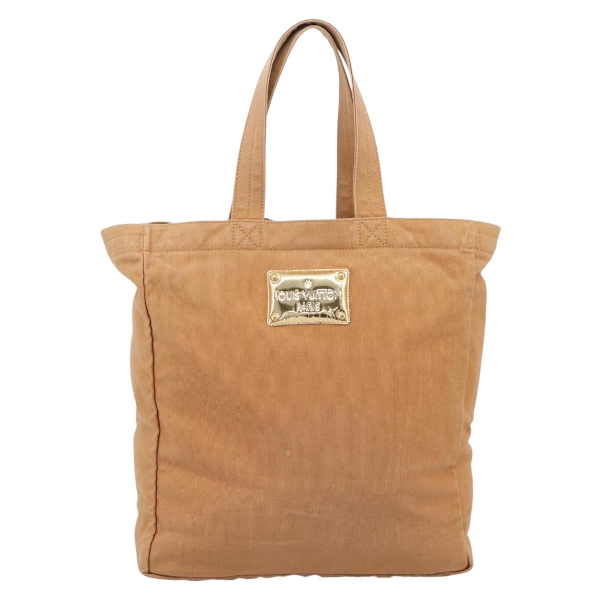 LOUIS VUITTON That's Love MM Tote Bag Canvas Brown M95466 LV Auth 197465A
