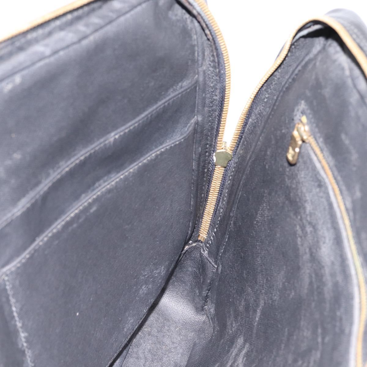 LOUIS VUITTON Epi Porte Documents Voyage Business Bag Black M40321 Auth 197474