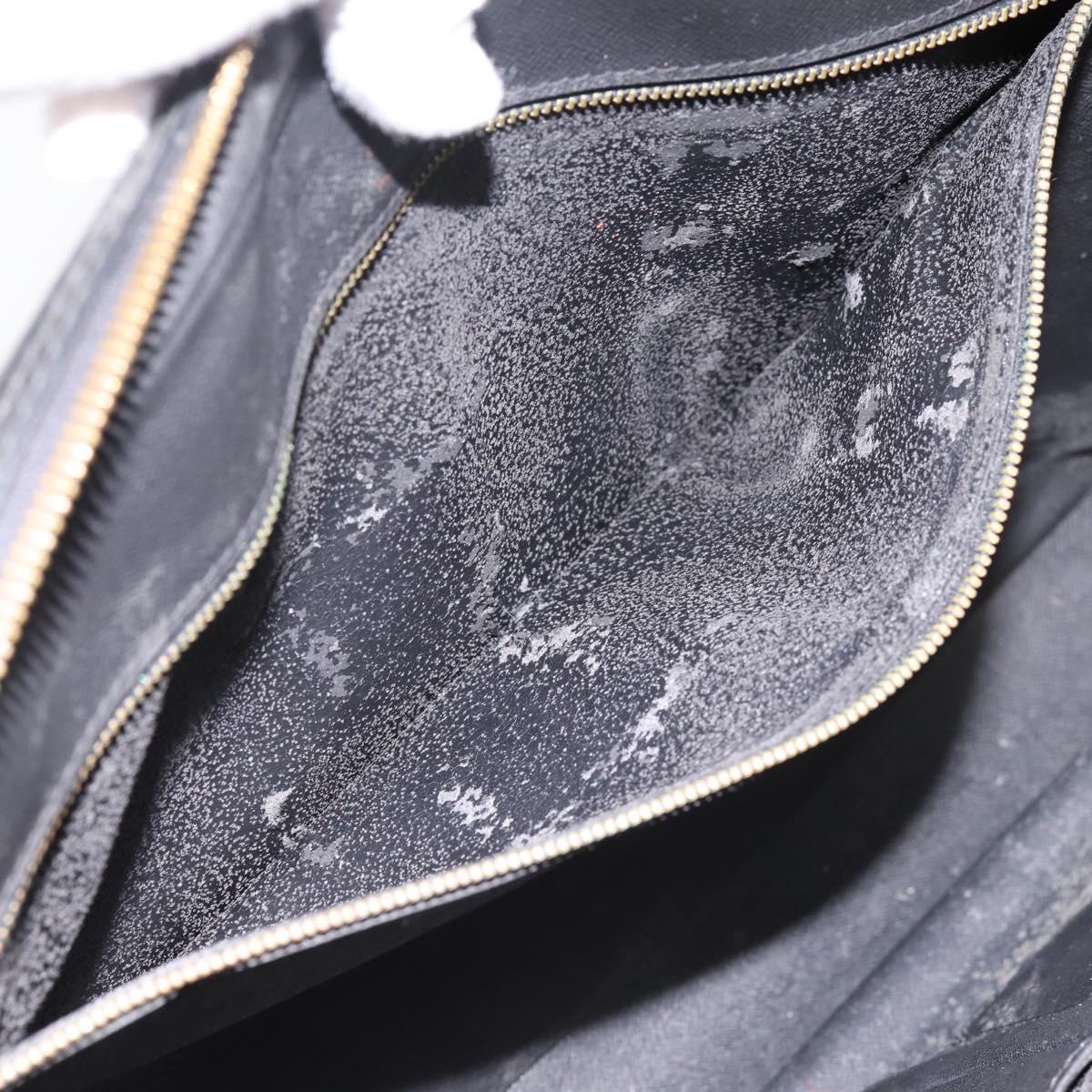 LOUIS VUITTON Epi Porte Documents Voyage Business Bag Black M40321 Auth 197474