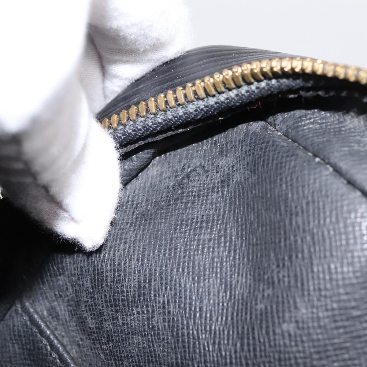 LOUIS VUITTON Epi Porte Documents Voyage Business Bag Black M40321 Auth 197474