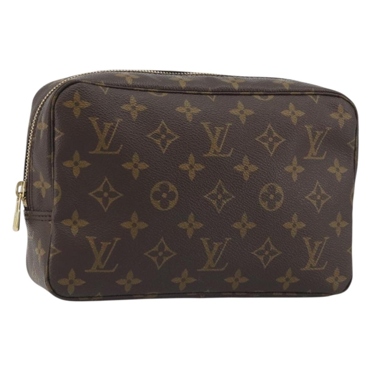 LOUIS VUITTON Monogram Trousse Toilette 23 Clutch Bag M47524 LV Auth 197476A