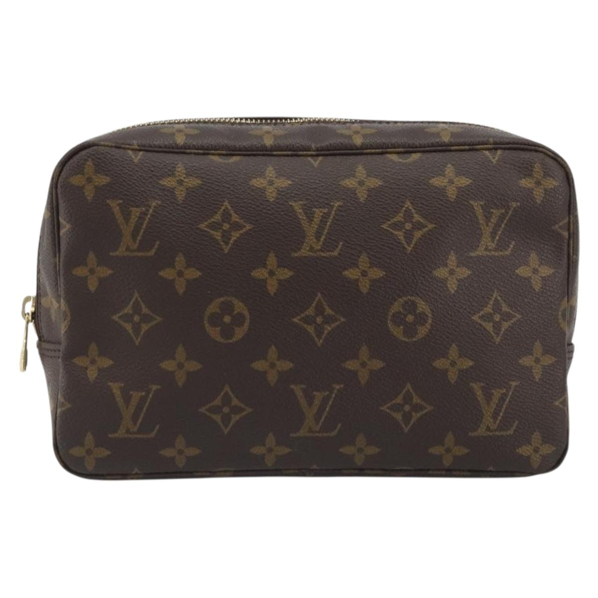 LOUIS VUITTON Monogram Trousse Toilette 23 Clutch Bag M47524 LV Auth 197476A