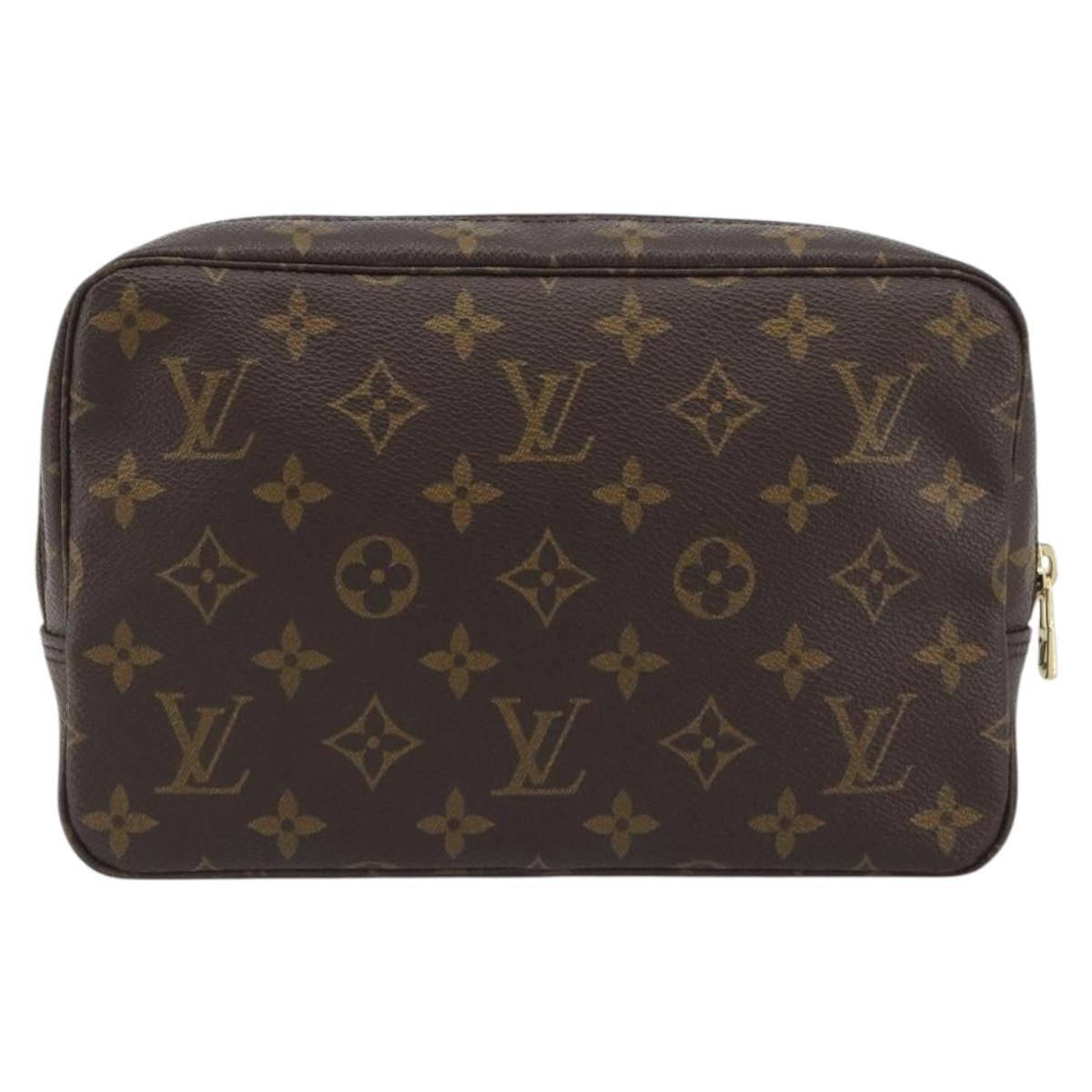 LOUIS VUITTON Monogram Trousse Toilette 23 Clutch Bag M47524 LV Auth 197476A