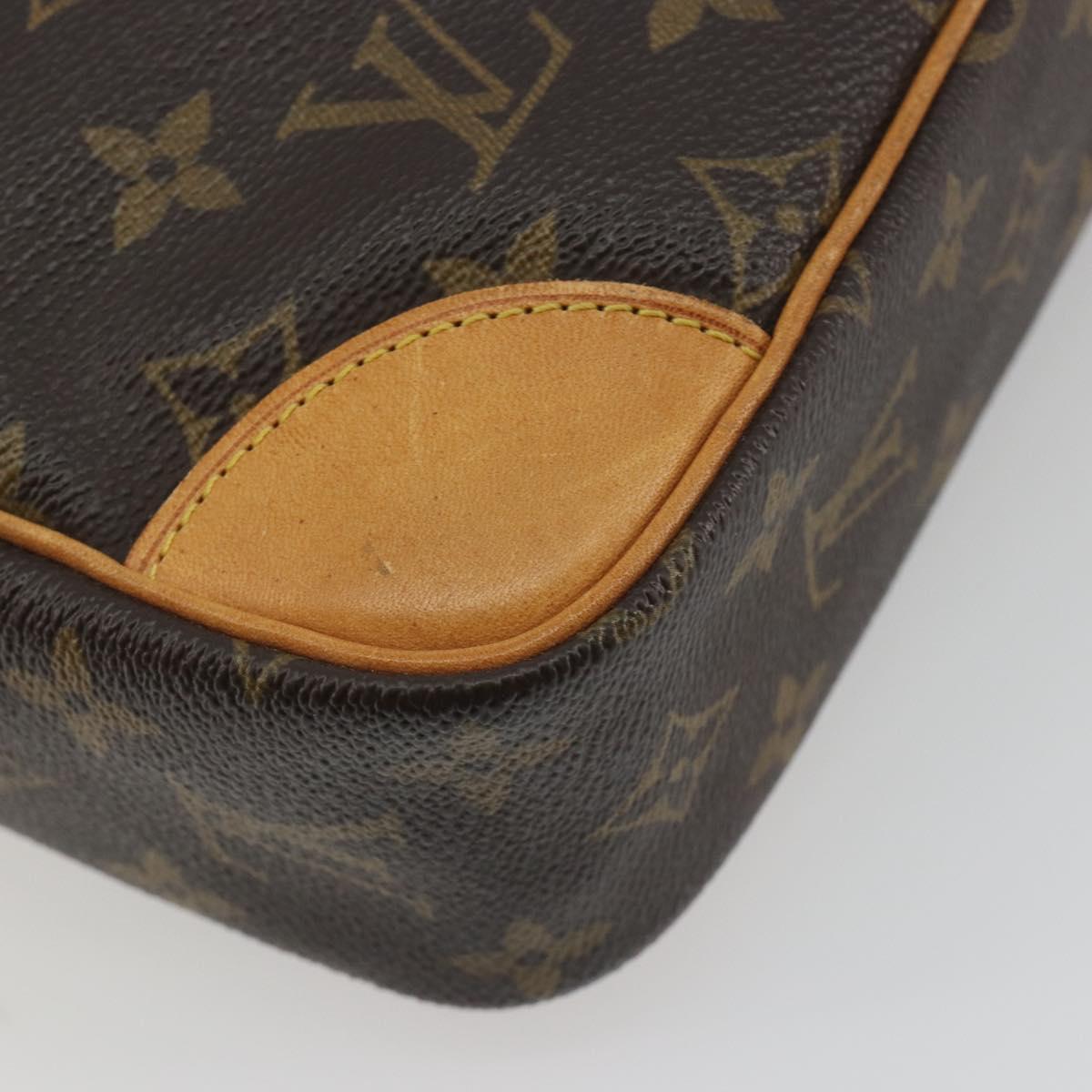 LOUIS VUITTON Monogram Compiegne 28 Clutch Bag M51845 LV Auth 197477