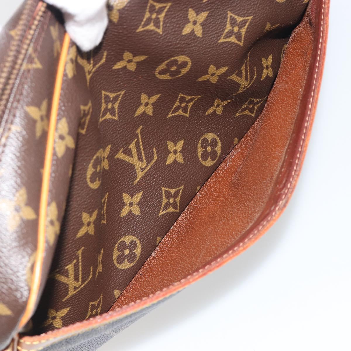 LOUIS VUITTON Monogram Compiegne 28 Clutch Bag M51845 LV Auth 197477