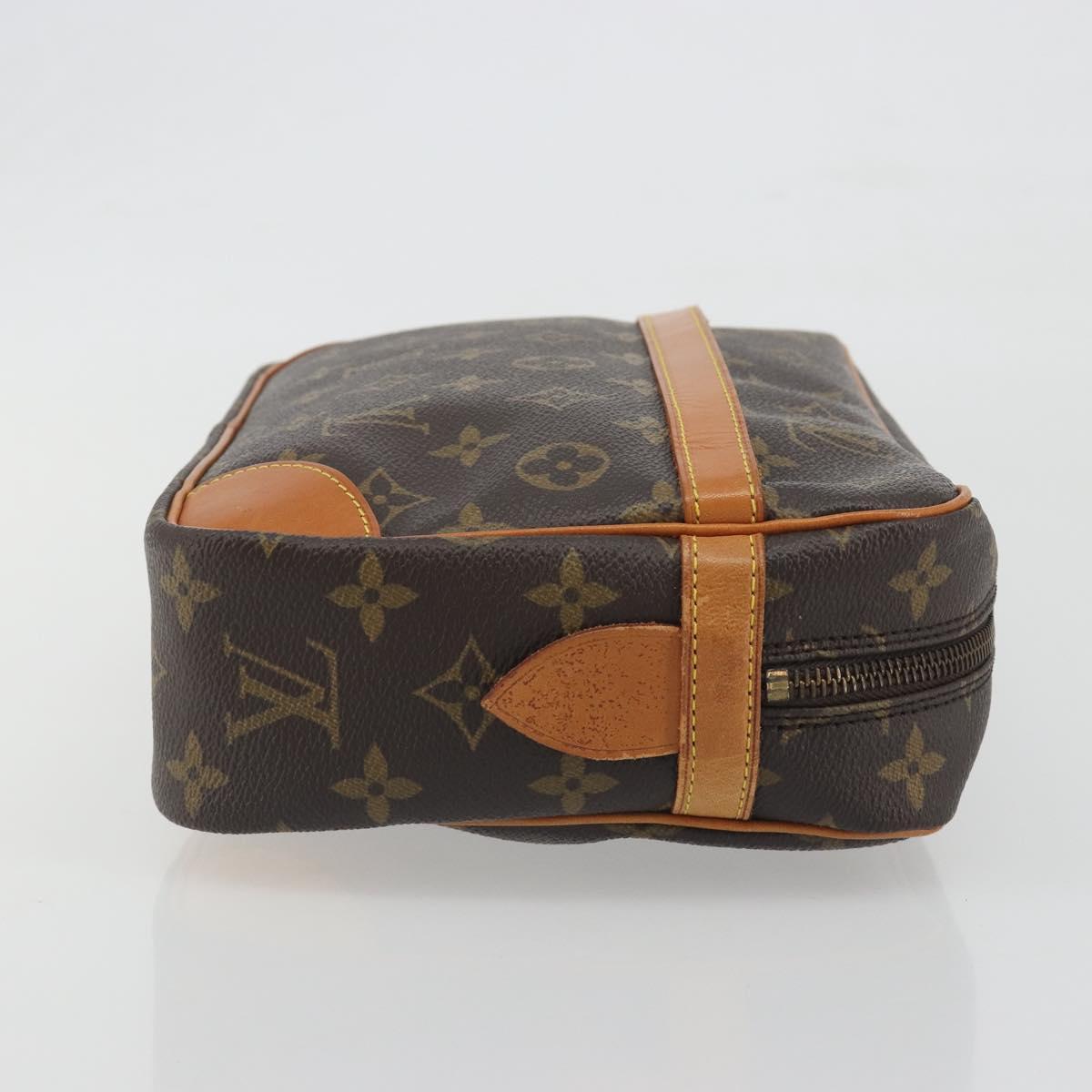 LOUIS VUITTON Monogram Compiegne 28 Clutch Bag M51845 LV Auth 197477