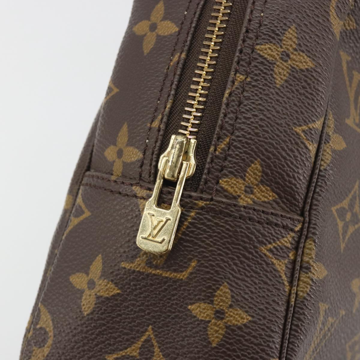 LOUIS VUITTON Monogram Trousse Toilette 28 Clutch Bag M47522 LV Auth 197478A