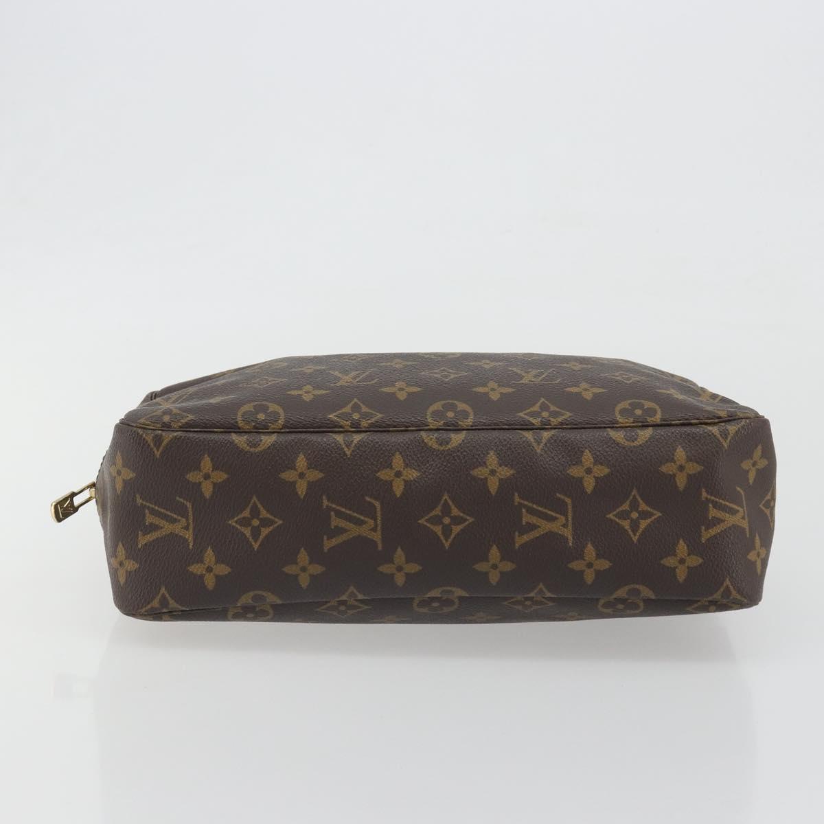 LOUIS VUITTON Monogram Trousse Toilette 28 Clutch Bag M47522 LV Auth 197478A