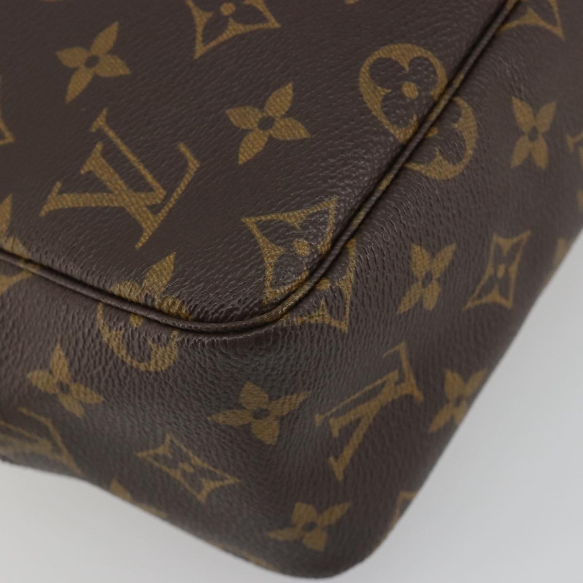LOUIS VUITTON Monogram Trousse Toilette 28 Clutch Bag M47522 LV Auth 197478A