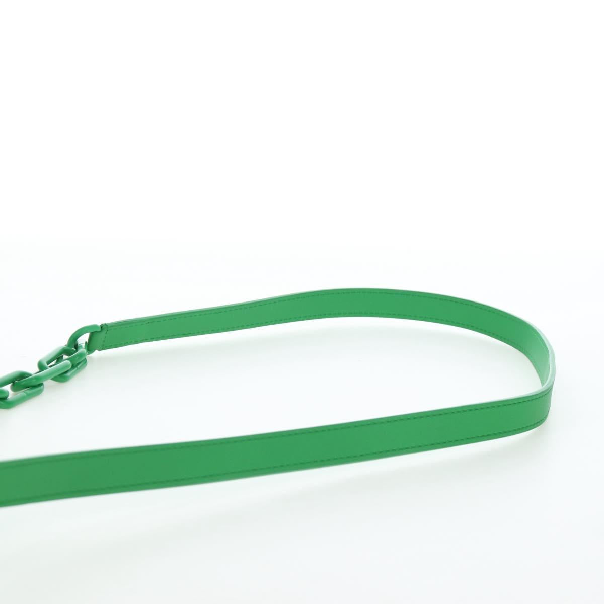 LOUIS VUITTON Mini Soft Trunk Shoulder Bag Rubber Green M23142 LV Auth 197479SAM