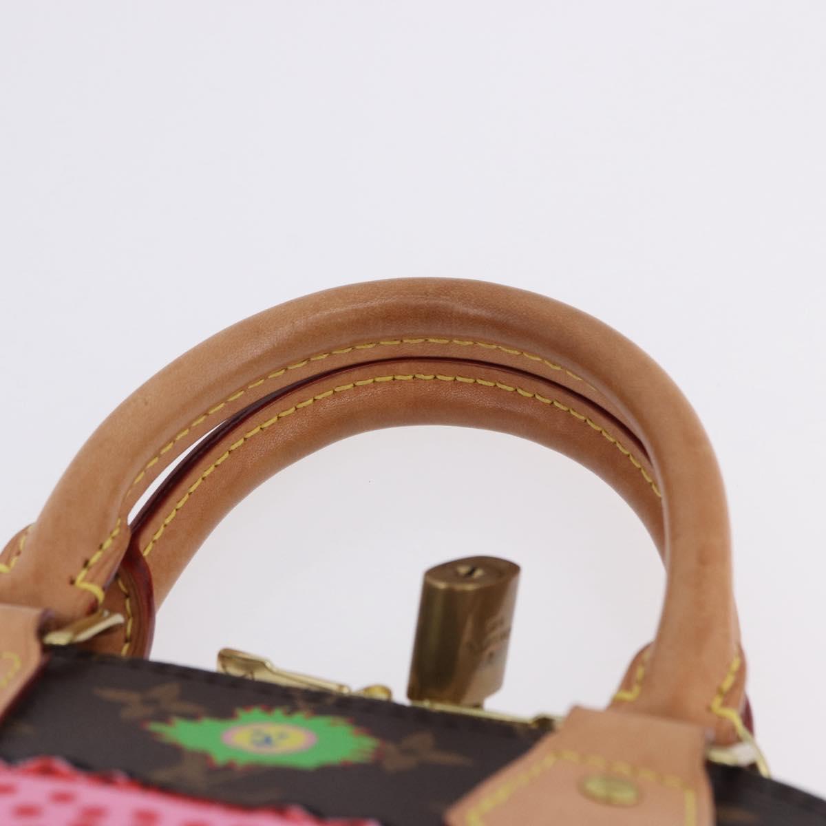 LOUIS VUITTON Monogram Yayoi Kusama Face Alma BB Bag 2way M46428 Auth 197481SAM