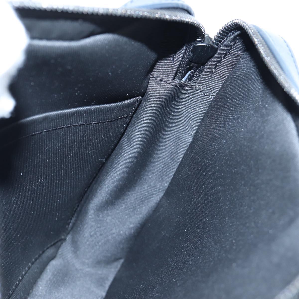 LOUIS VUITTON Monogram Shadow Danube PM Bag Black M43681 LV Auth 197487V