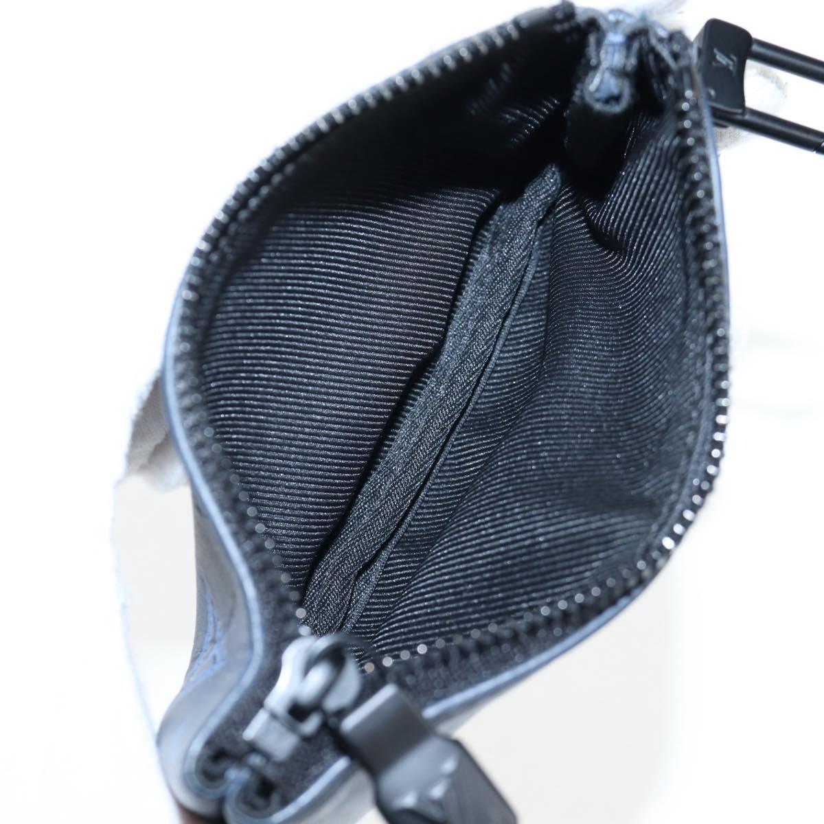 LOUIS VUITTON Monogram Shadow Danube PM Bag Black M43681 LV Auth 197487V