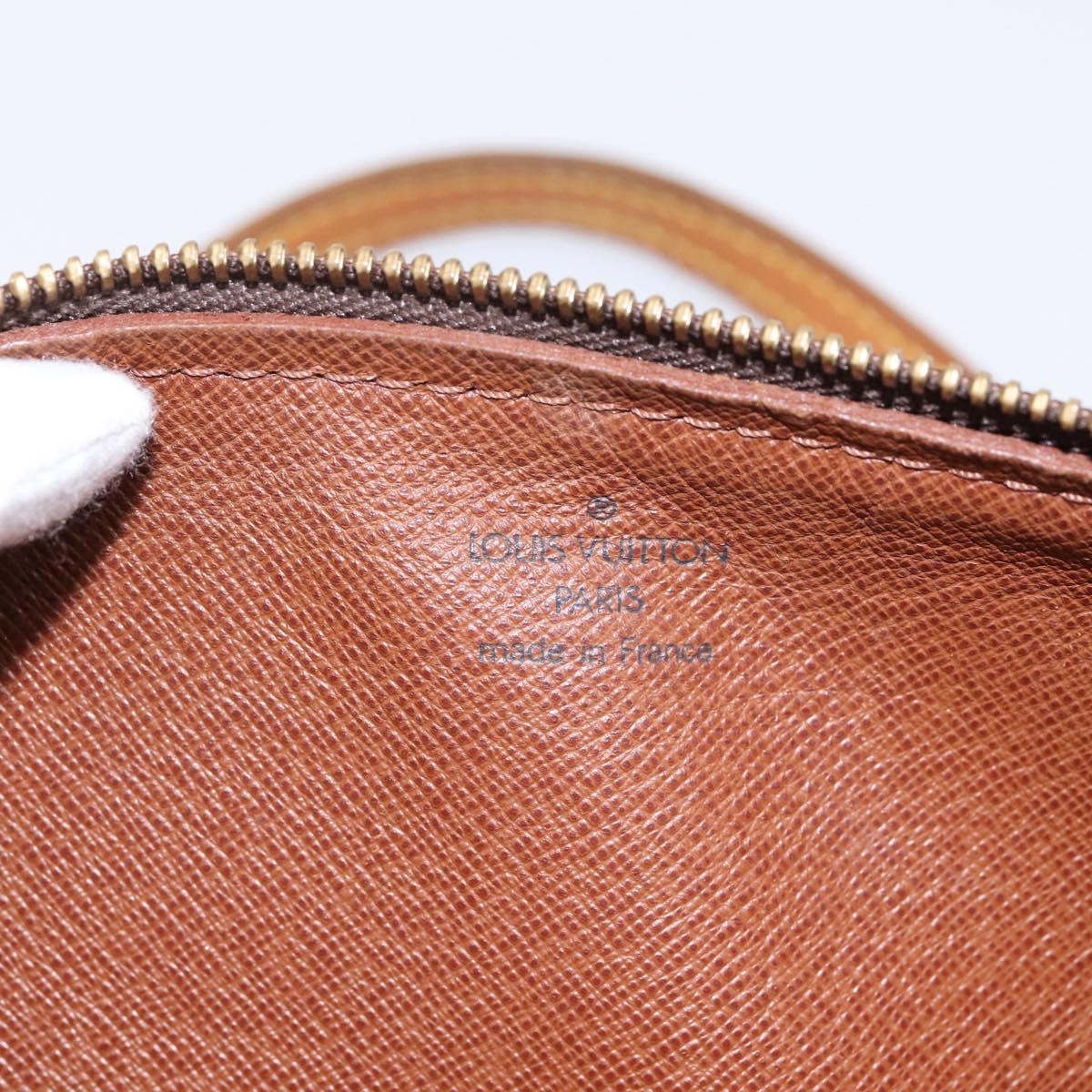 LOUIS VUITTON Monogram Papillon 28 Hand Bag LV Auth 197491A