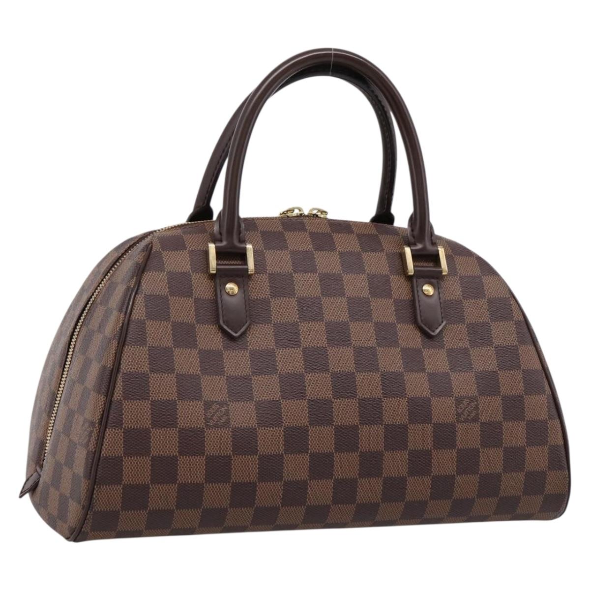 LOUIS VUITTON Damier Ebene Rivera MM Hand Bag N41434 LV Auth 197493V
