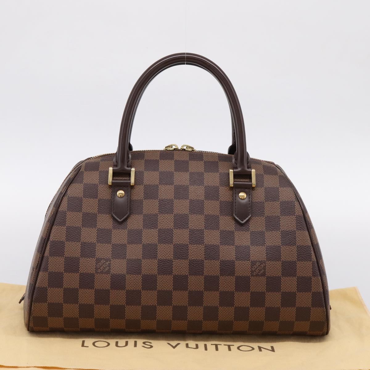 LOUIS VUITTON Damier Ebene Rivera MM Hand Bag N41434 LV Auth 197493V