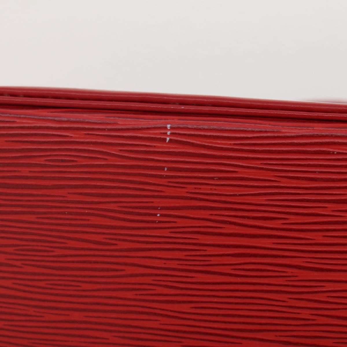 LOUIS VUITTON Epi Alma Hand Bag Castilian Red M52147 LV Auth 197494A