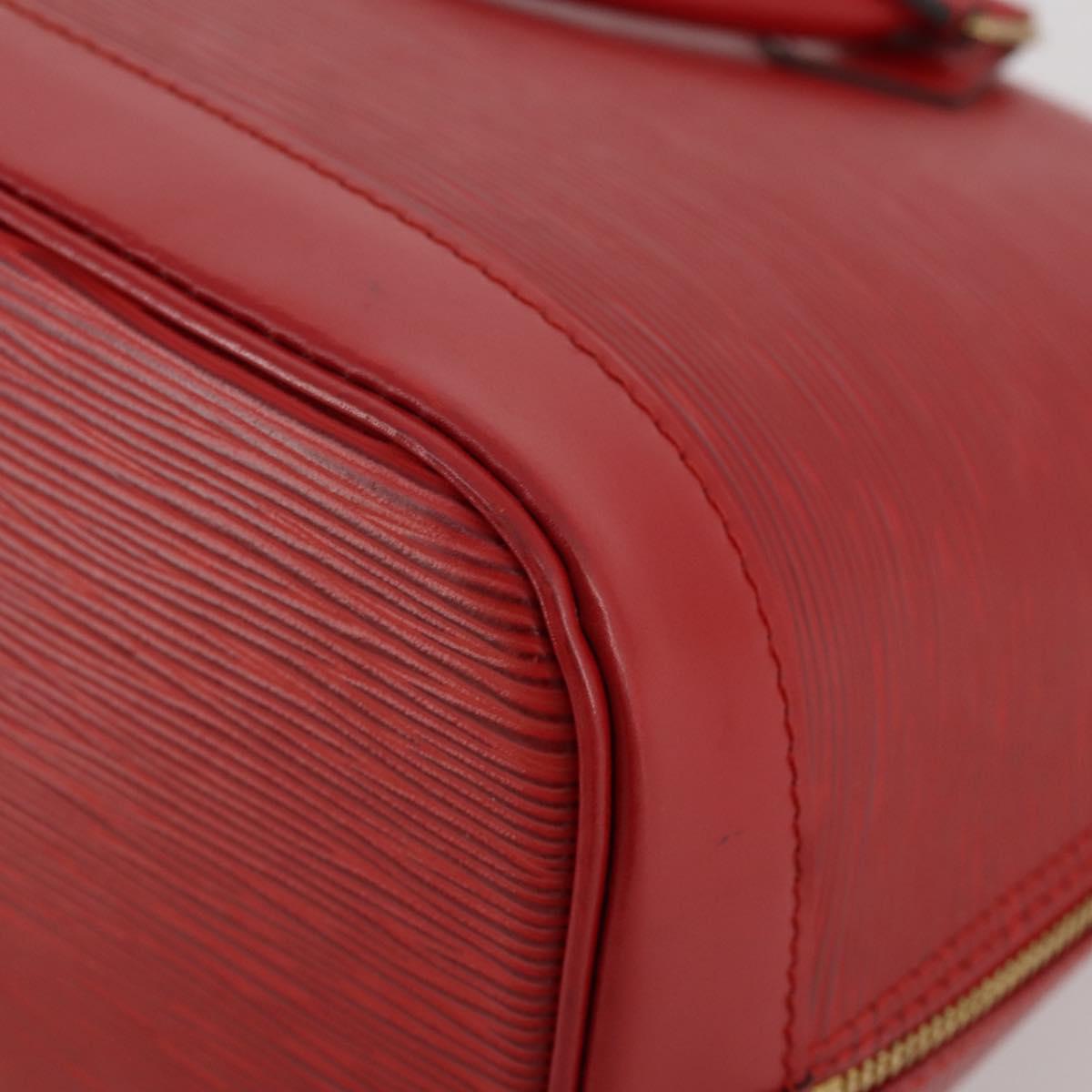 LOUIS VUITTON Epi Alma Hand Bag Castilian Red M52147 LV Auth 197494A