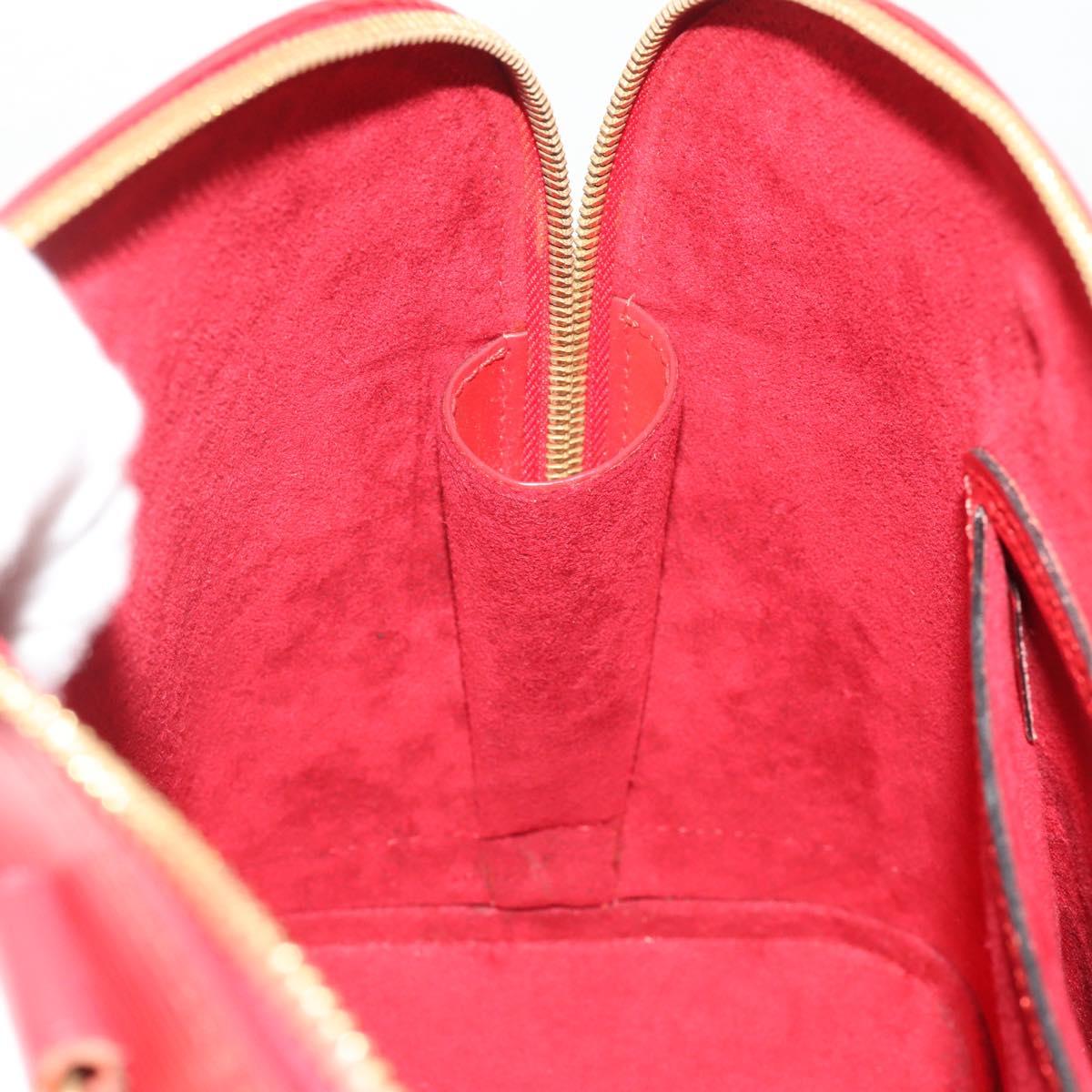 LOUIS VUITTON Epi Alma Hand Bag Castilian Red M52147 LV Auth 197494A