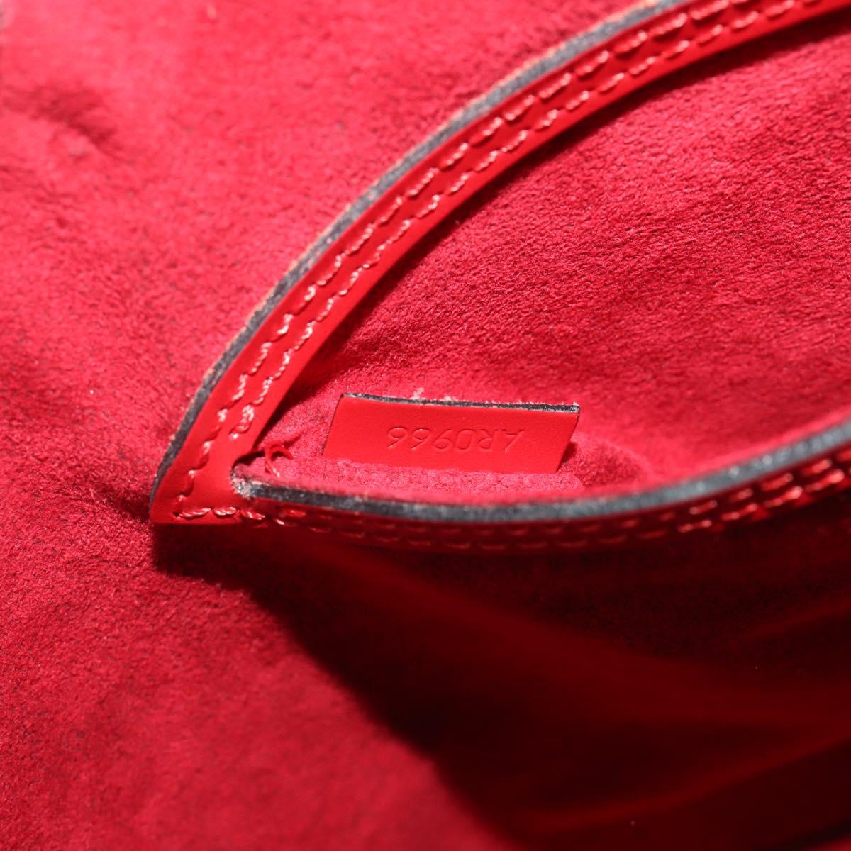 LOUIS VUITTON Epi Alma Hand Bag Castilian Red M52147 LV Auth 197494A