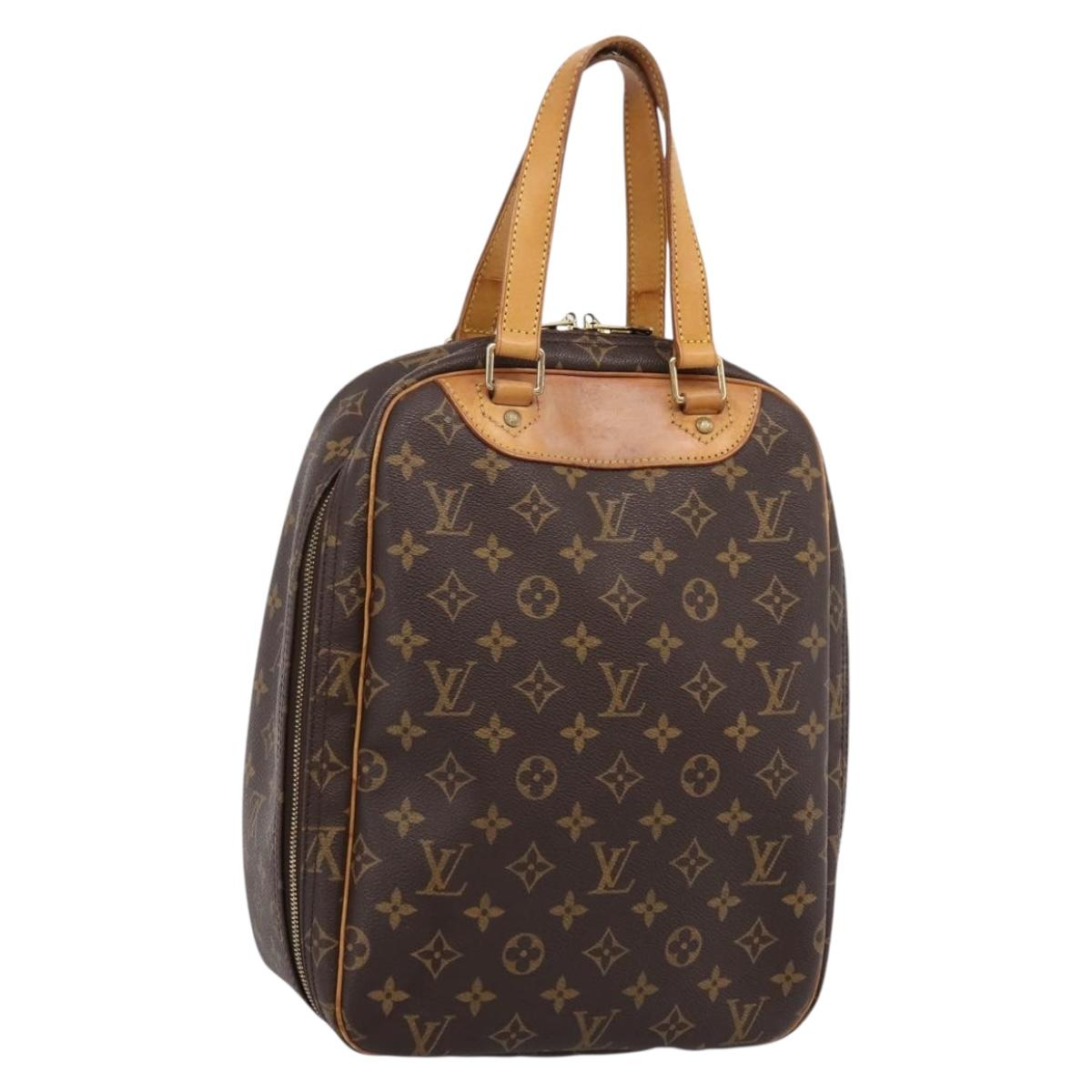 LOUIS VUITTON Monogram Excursion Hand Bag M41450 LV Auth 197498