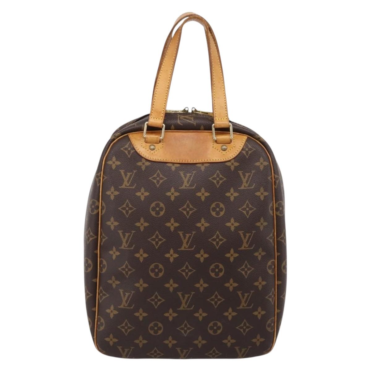 LOUIS VUITTON Monogram Excursion Hand Bag M41450 LV Auth 197498