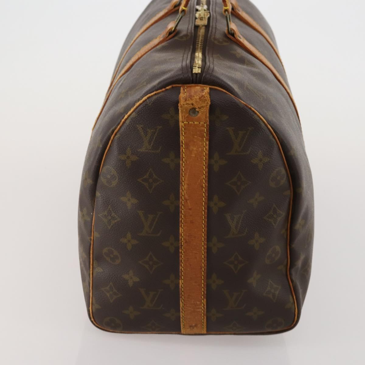 LOUIS VUITTON Monogram Keepall Bandouliere 45 Boston Bag M41418 LV Auth 197499