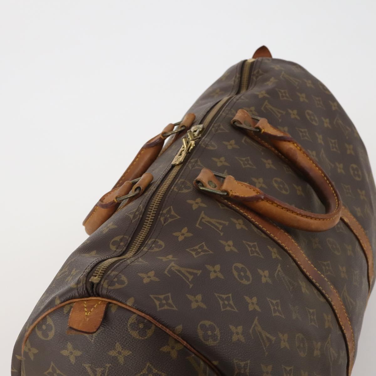 LOUIS VUITTON Monogram Keepall 45 Boston Bag M41428 LV Auth 197500