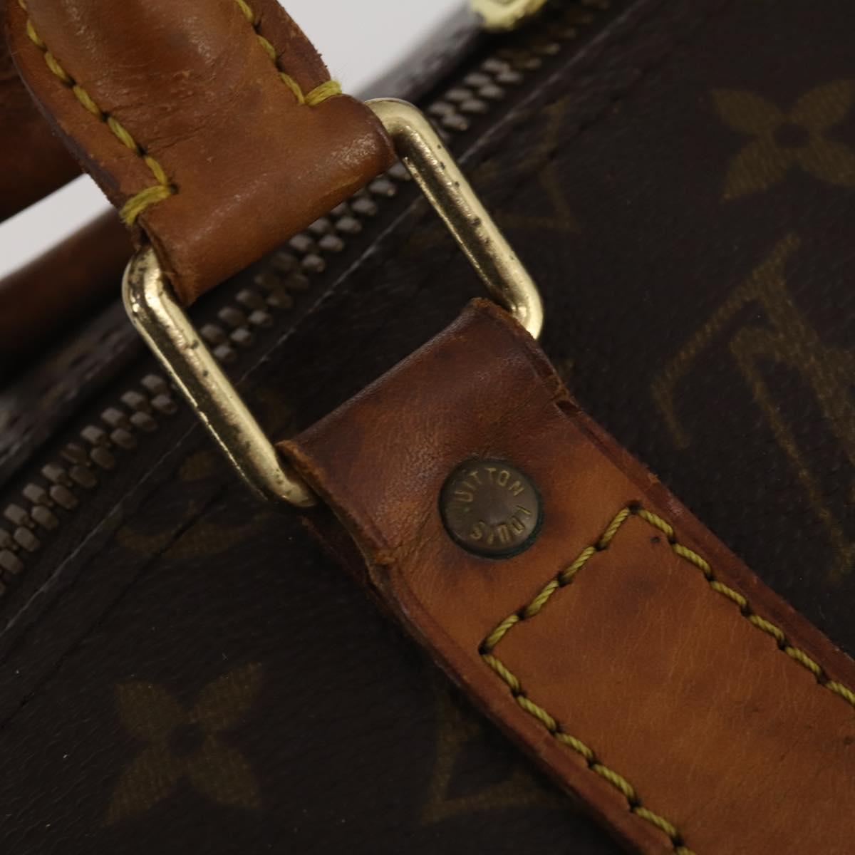 LOUIS VUITTON Monogram Keepall 50 Boston Bag M41426 LV Auth 197501