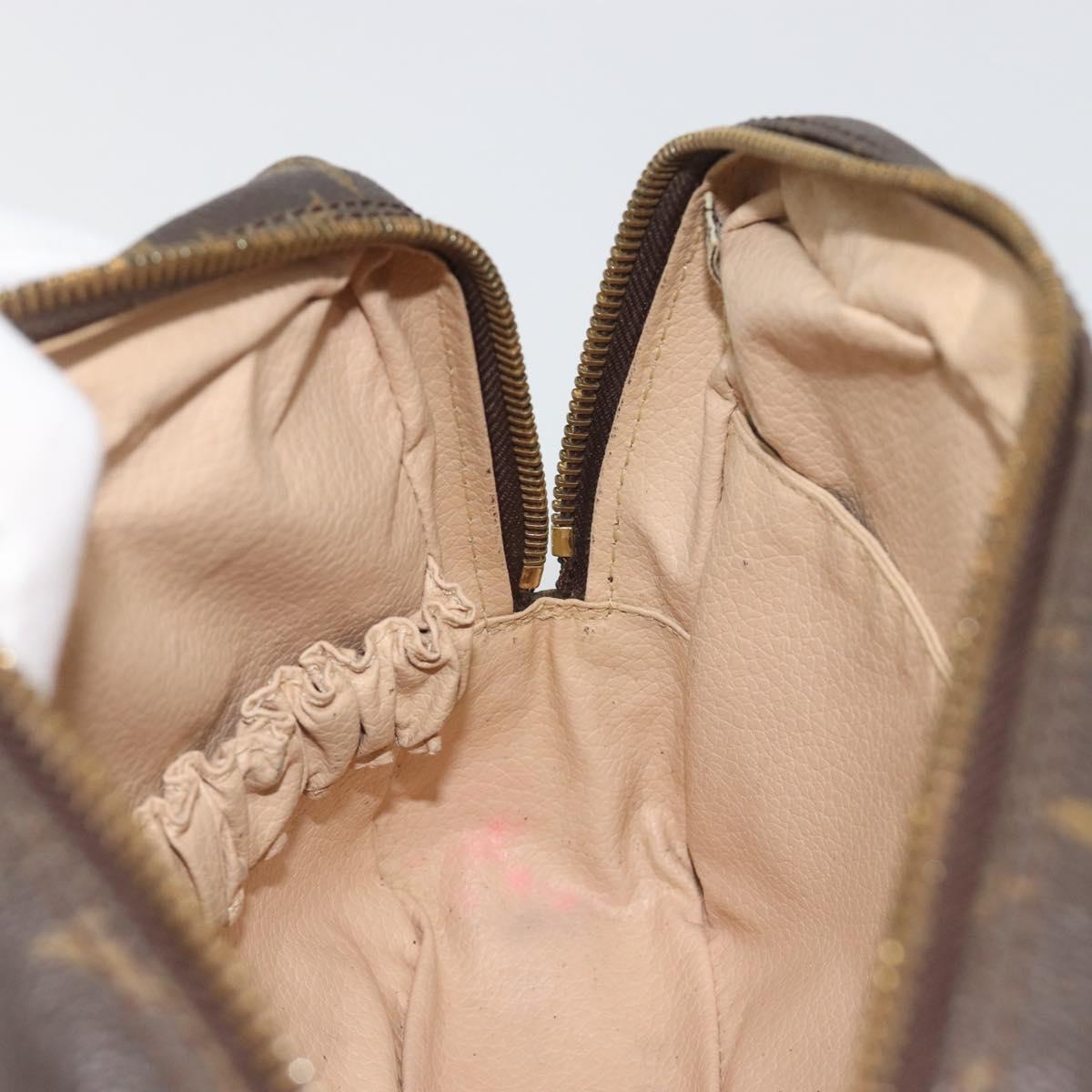 LOUIS VUITTON Monogram Trousse Toilette 28 Clutch Bag M47522 LV Auth 197503