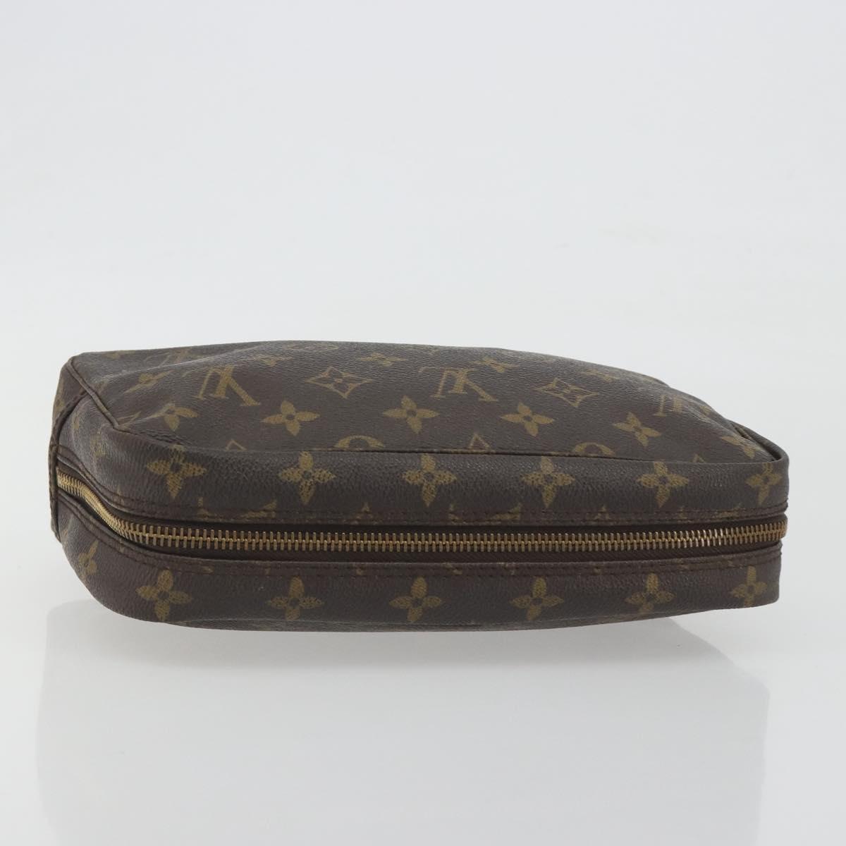 LOUIS VUITTON Monogram Trousse Toilette 28 Clutch Bag M47522 LV Auth 197503
