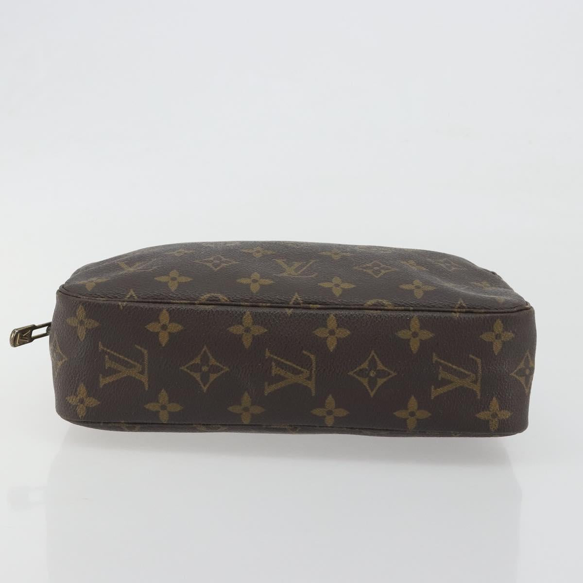 LOUIS VUITTON Monogram Trousse Toilette 28 Clutch Bag M47522 LV Auth 197503