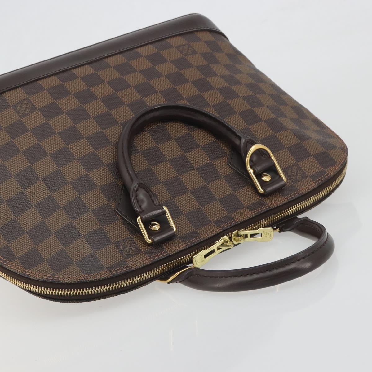 LOUIS VUITTON Damier Ebene Alma Hand Bag N51131 LV Auth 197507A