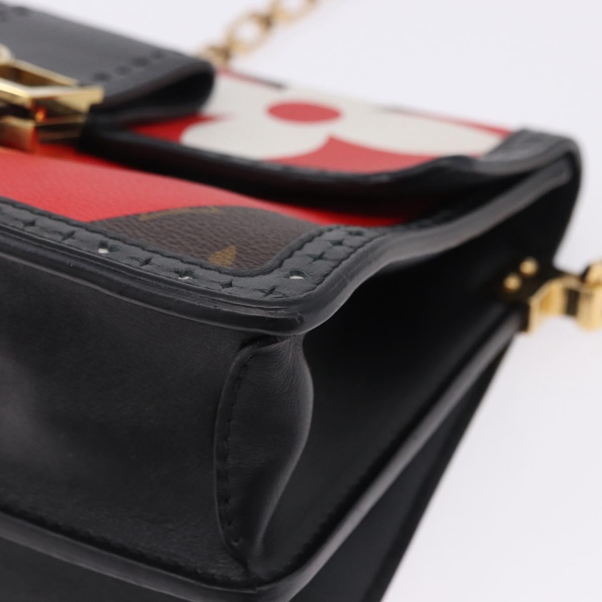 LOUIS VUITTON Monogram Game On Dauphine MM Shoulder Bag M57448 LV Auth 197519M
