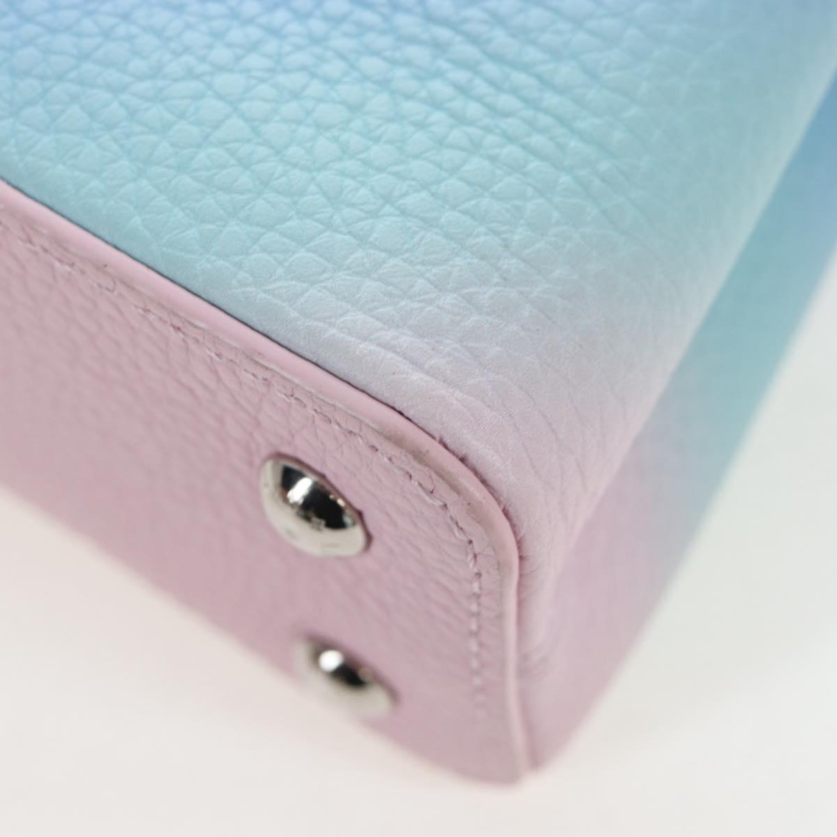 LOUIS VUITTON Capucine Mini Taurillon Clemence Multicolor M57503 Auth 197521SM
